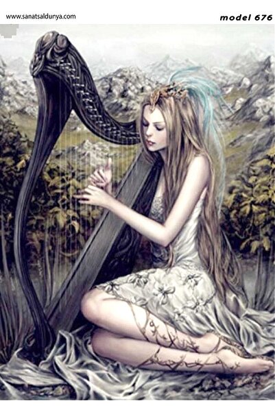 Sanatsal Dünya &tela Transfer Model-676