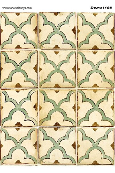 Sanatsal Dünya &tela Transfer Model-408