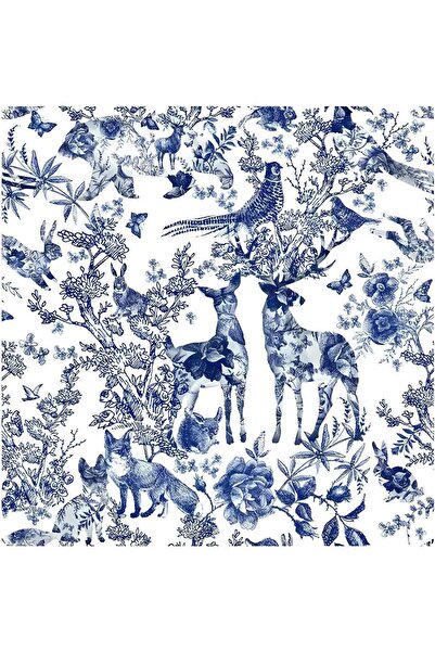 Cadence Pirinç Dekopaj kağıdı Dünya'nın Mavi Tonları K005 60X62CM