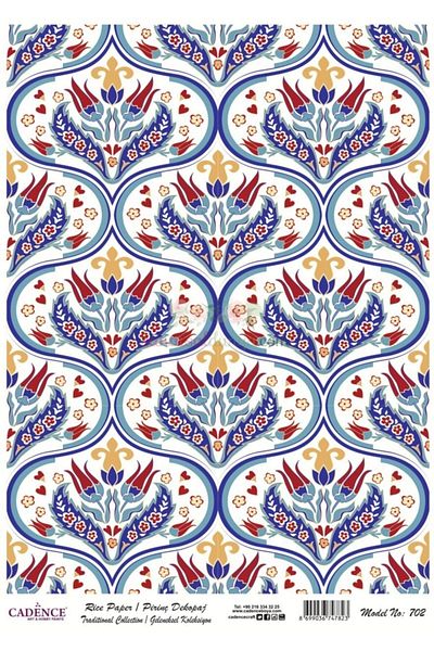 Cadence Rice Decoupage - Model 702