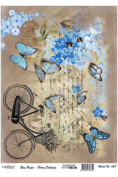 Cadence Rice Decoupage - Model 638