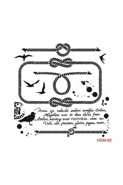 Cadence Stencil (template) 25x25 Cm