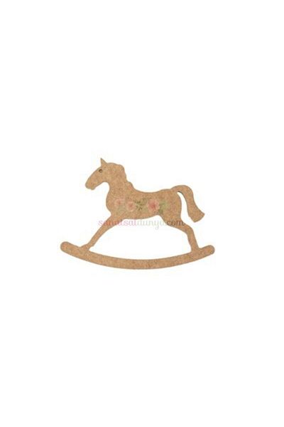 Cadence Wooden Pony Horse Figure (MDF Object)