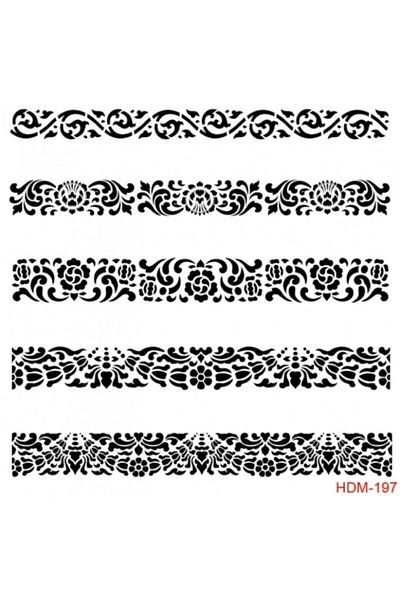 Cadence Stencil (template) 25x25 Cm
