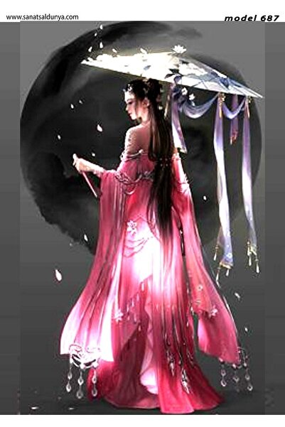 Sanatsal Dünya &tela Transfer Model-687