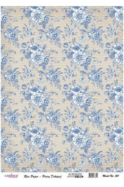 Cadence Rice Decoupage - Model 501
