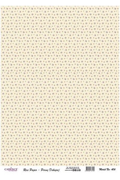Cadence Rice Decoupage - Model 406