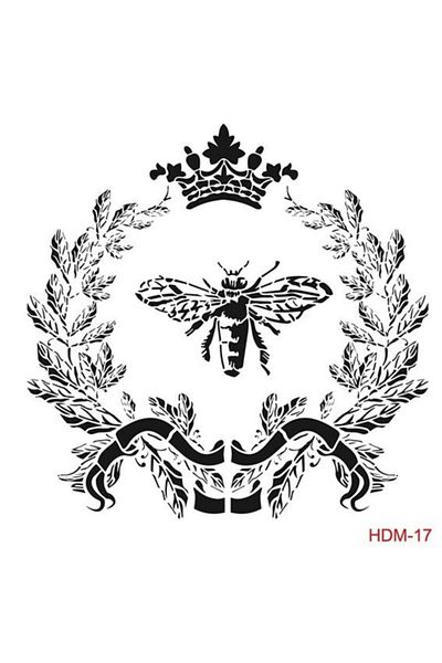 Cadence Home Decor Stencil Hdm017 ( 25 X 25 )