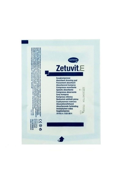 Hartmann Zetuvit E -yüksek Emici Yara Örtüsü Steril 15x20cm