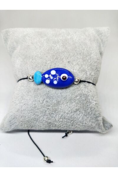 Atölye Şems Murano Cam Tasarım Balık Bileklik Asansör Ayarlı