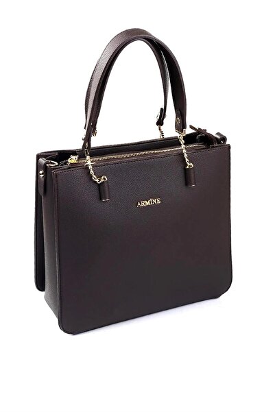 Armine 362 Kadın Omuz Çantası Kahverengi