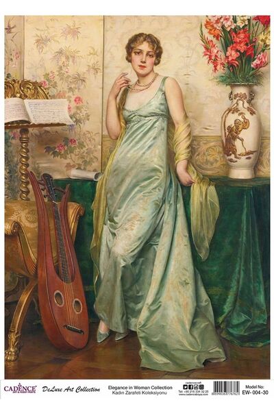 Cadence طلاء نحاسي أنيق للنساء من Ew 04 - مجموعة 30x42