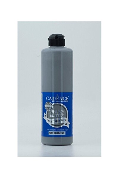 Cadence Hybrıd Akrilik  Multisurface Simli Gümüş Hsg-081 Graffıtı Gri 500ml