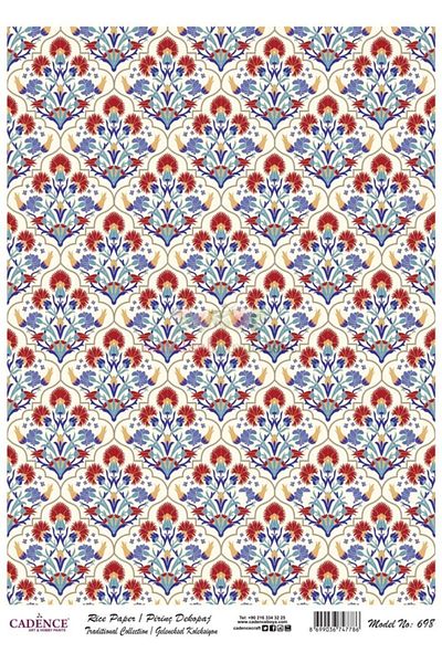Cadence Rice Decoupage - Model 698