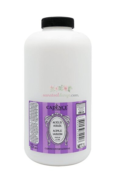 Cadence Su Bazlı Vernik 2lt Parlak