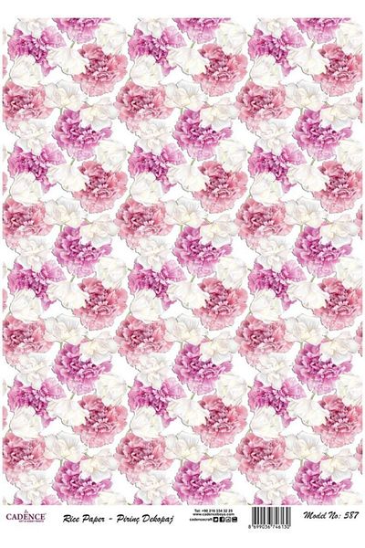 Cadence Rice Decoupage - Model 587