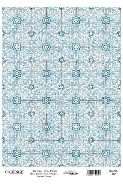 Cadence Rice Decoupage-807