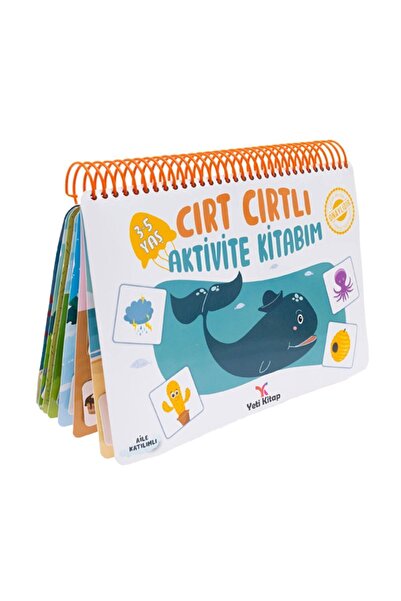 yeti kitap كتاب أنشطة الفيلكرو الخاص بي: 3-5 سنوات