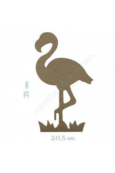 Cadence Flamingo Wood Large (mdf)