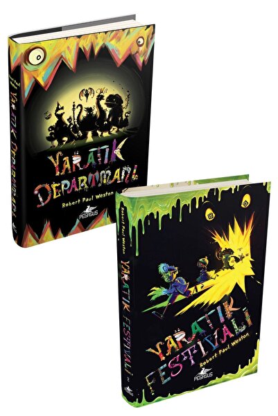 Pegasus Yayınları Yaratık Departmanı Serisi 2 Kitap Set Ciltli - Robert Paul ...