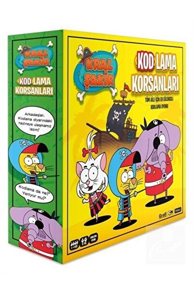 Pusula Yayıncılık ve İletişim Kral Şakir Kodlama Korsanları Kutu Oyunu