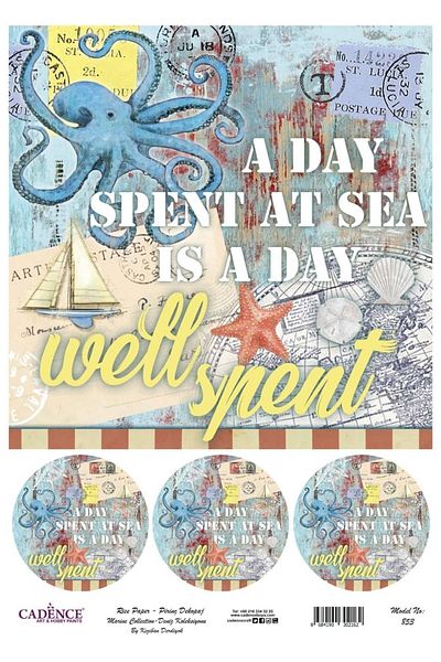 Cadence Rice Decoupage-853
