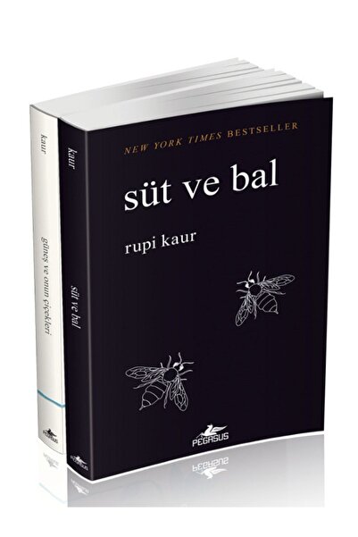 Pegasus Yayınları Süt Ve Bal Ve Güneş Ve Onun Çiçekleri 2 Kitap Set - Rupi Kaur