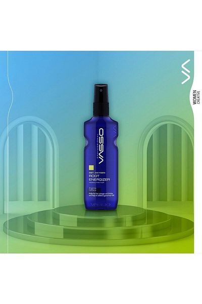 VASSO WOMEN Anti-Shedding and Fast Hair Growth Hair Tonic Strengthening Serum Root Energizer 80 ml