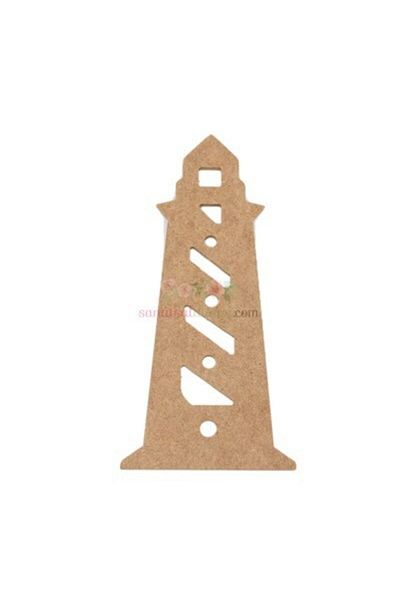Cadence Wooden Lighthouse Figure (MDF Object)