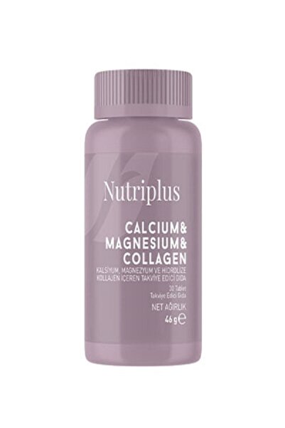 Nutriplus Calcıum & Magnesıum 30 Tablet