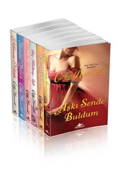 Pegasus Yayınları Cathy Maxwell Romantik Kitaplar Takım Set - (6 Kitap)