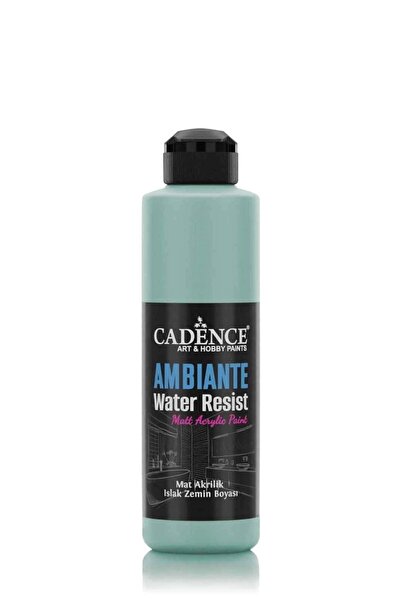 Cadence Ambıente Suya Dayanıklı Akrilik Boya Aw-12 Küf Yeşili 250ml + Kataliz...