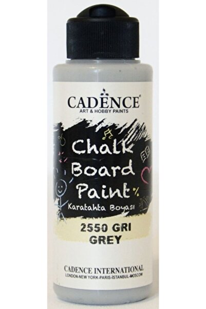 Cadence Gri Kara Tahta Boyası 120ml 2550
