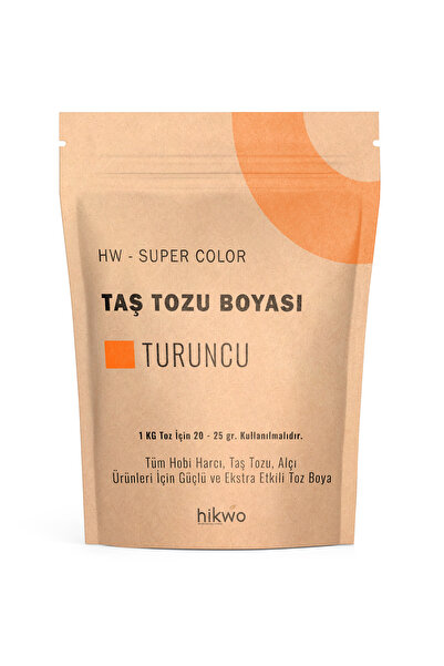 Hikwo HW - Toz Boya - Taş Tozu Boyası - Hobi Harcı Boyası - Mum Boyası 100 Gr...