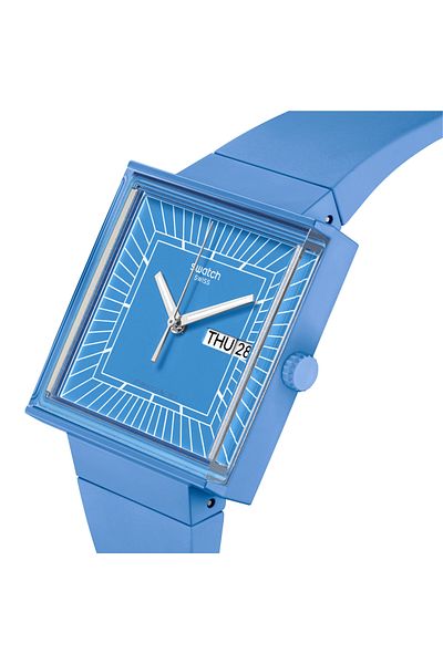 Swatch SO34S700 Unisex Wristwatch - WHAT IF...SKY?