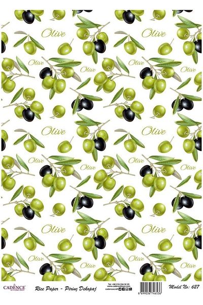 Cadence Rice Decoupage - Model 627