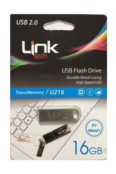 Linktech U216 Ultra 16Gb Metal USB Flash Memory 25Mb/S