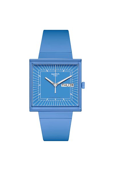 Swatch SO34S700 Unisex Wristwatch - WHAT IF...SKY?
