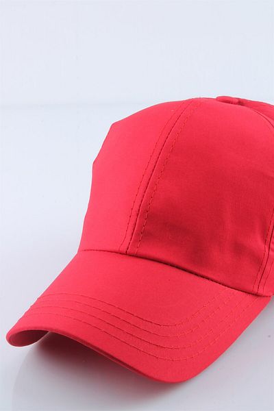 cappello Plain Red Unisex Hat - Cplduzr005