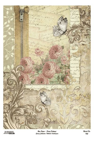 Cadence Rice Decoupage-945