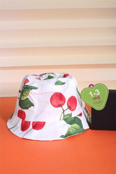 cappello 1-3 Years Red Safari Hat - 24Ccksafar15