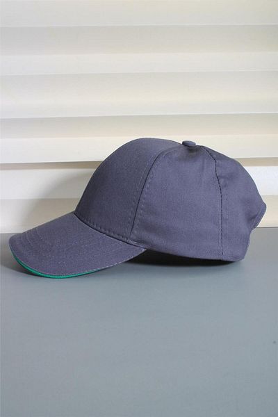 cappello Adjustable Cut Gray Striped Hat - 24Sapkafduz