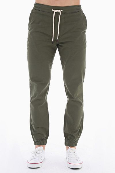 CEDY DENIM Ανδρικό παντελόνι Jogger Gabardine - Ελαστικό και κορδόνι, Εποχιακό C314