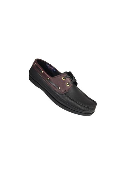 Dexter Model Shoes Black Claret Red