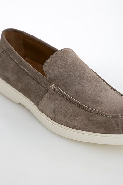 GERARDO AYAKKABI Γνήσιο ανδρικό δερμάτινο loafer Suede Mink