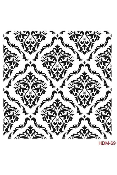 Cadence Home Decor Stencil Hdm069 ( 25 X 25 )