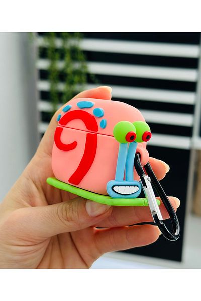 Go Aksesuar حافظة واقية من السيليكون السميك بتصميم لعبة متوافقة مع Airpods Pro-pro2
