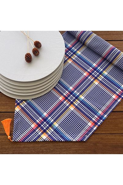 desen izmir American Service, 6 piese Stone Plată și Runner Color Plaid Suit 1, colecție nouă, Anul Nou