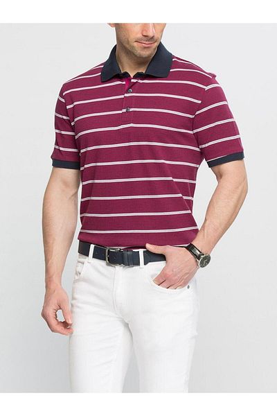 LC Waikiki LCWAIKIKI Classic Claret Red T-shirt