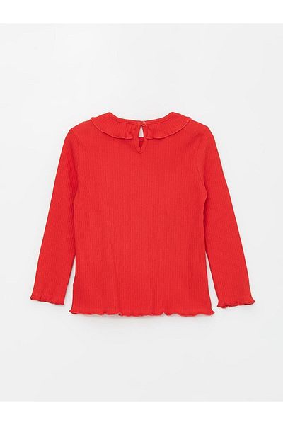 LC Waikiki LCW Baby - Long Sleeve Crew NecK Baby Girl T-shirt